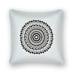 Coussin Bohème <br />Noir Et Blanc