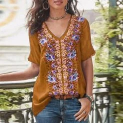 Tunique Bohème Chic Imprimée -Mode Bohème Soldes product image 1014697003