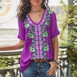 Tunique Bohème Chic Imprimée -Mode Bohème Soldes product image 1014697004