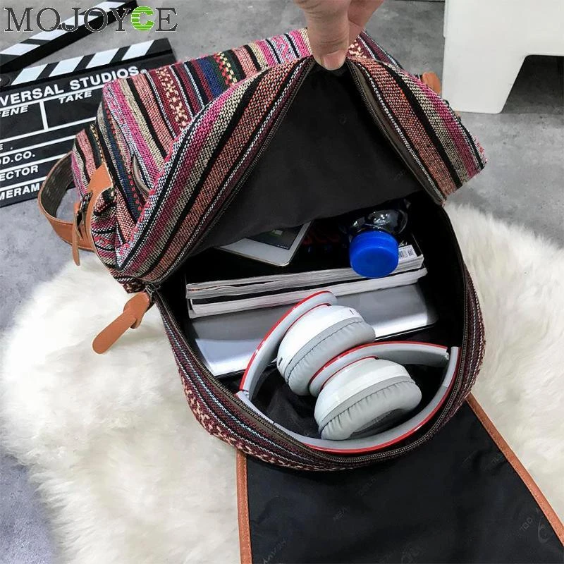 Sac à Dos Scolaire <br />Hippie Bohème 5 Sac à Dos Scolaire <br />Hippie Bohème – Image 3