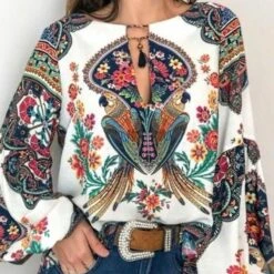 Blouse <br />Style Hippie Bohème -Mode Bohème Soldes product image 1091891938