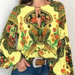 Blouse <br />Style Hippie Bohème -Mode Bohème Soldes product image 1091891945