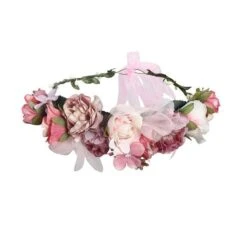 Petite Couronne De Fleurs <br />Rose
