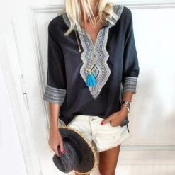 Tunique Femme Ethnique Bohème -Mode Bohème Soldes product image 959952951