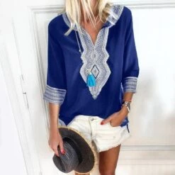 Tunique Femme Ethnique Bohème -Mode Bohème Soldes product image 959952953