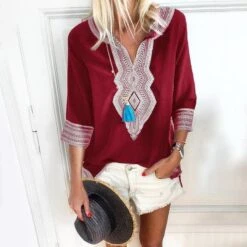 Tunique Femme Ethnique Bohème -Mode Bohème Soldes product image 959952955