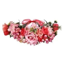 Couronne De Fleurs <br />Rose