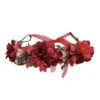 Couronne De Fleurs <br />Bordeaux -Mode Bohème Soldes product image 968379107