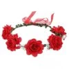 Couronne De Fleurs <br />Rouge Cheveux -Mode Bohème Soldes product image 983568614