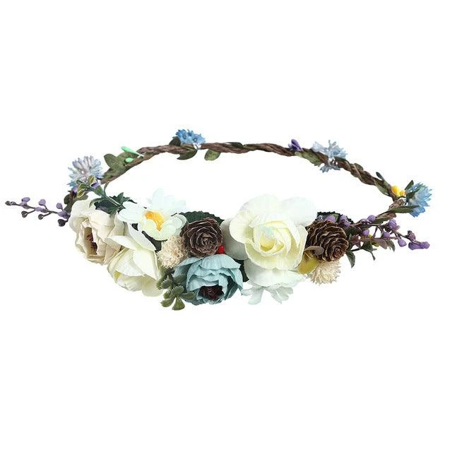 Couronne De Fleurs <br />Naturelles Pour Cheveux 3 Couronne De Fleurs <br />Naturelles Pour Cheveux