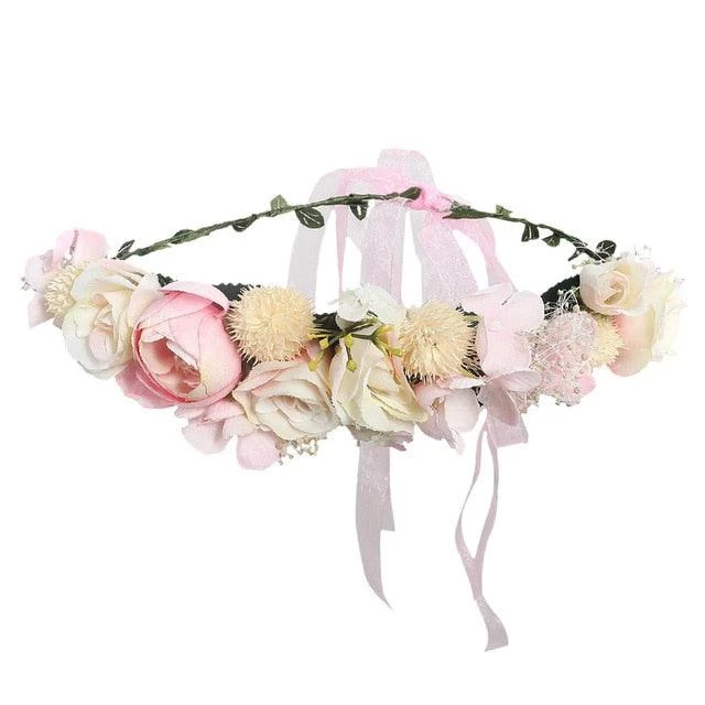 Couronne De Fleurs <br />Naturelles Pastel 3 Couronne De Fleurs <br />Naturelles Pastel