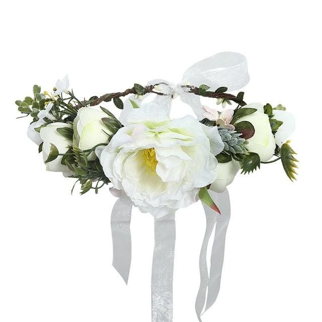 Couronne De Fleurs <br />Rose Hippie 3 Couronne De Fleurs <br />Rose Hippie