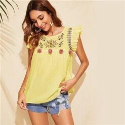 Tunique <br />Brodée Bohème -Mode Bohème Soldes product image 997856384