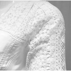 Tunique Dentelle Bohème Chic -Mode Bohème Soldes tuniqueblanchedenntelle